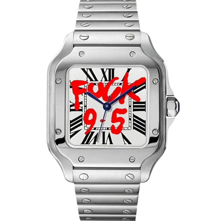 Seiko Mod Santos “F**k 9-5”