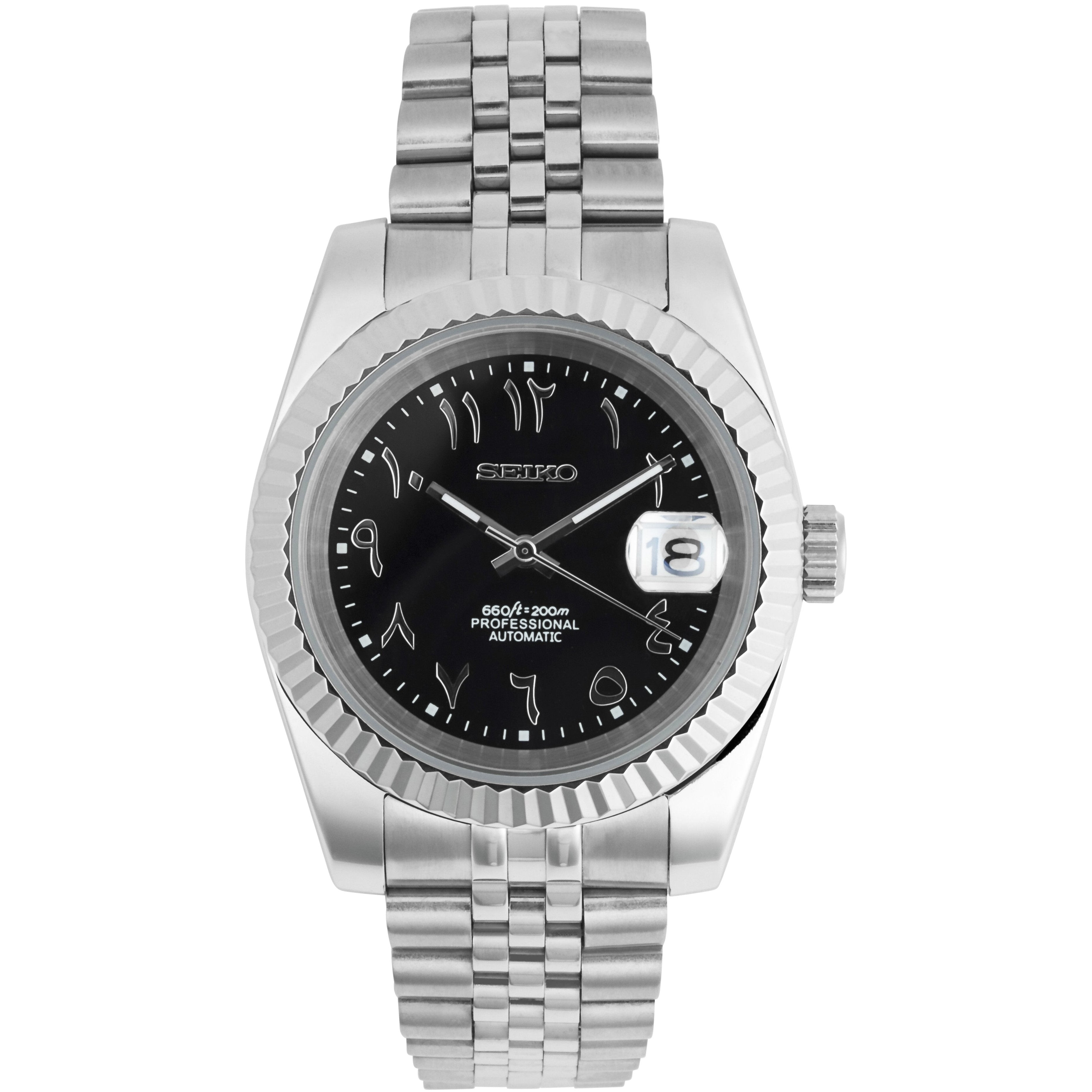 SEIKOJUST BLACK ARABIC