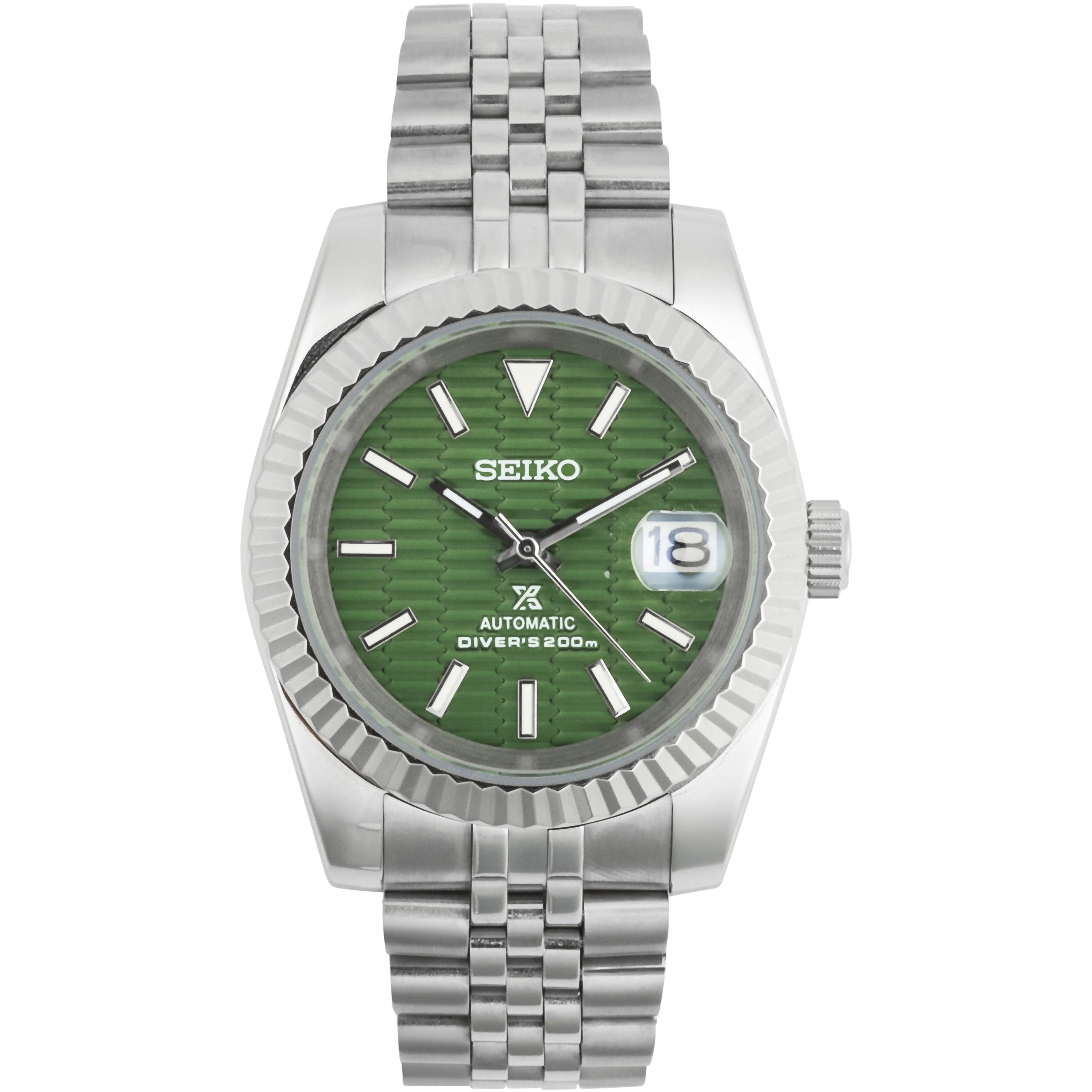 SEIKOJUST GREEN MOTIF