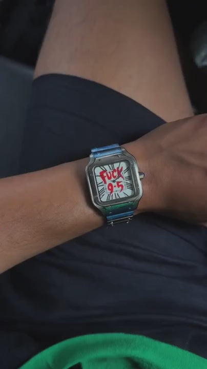 Seiko Mod Santos “F**k 9-5”