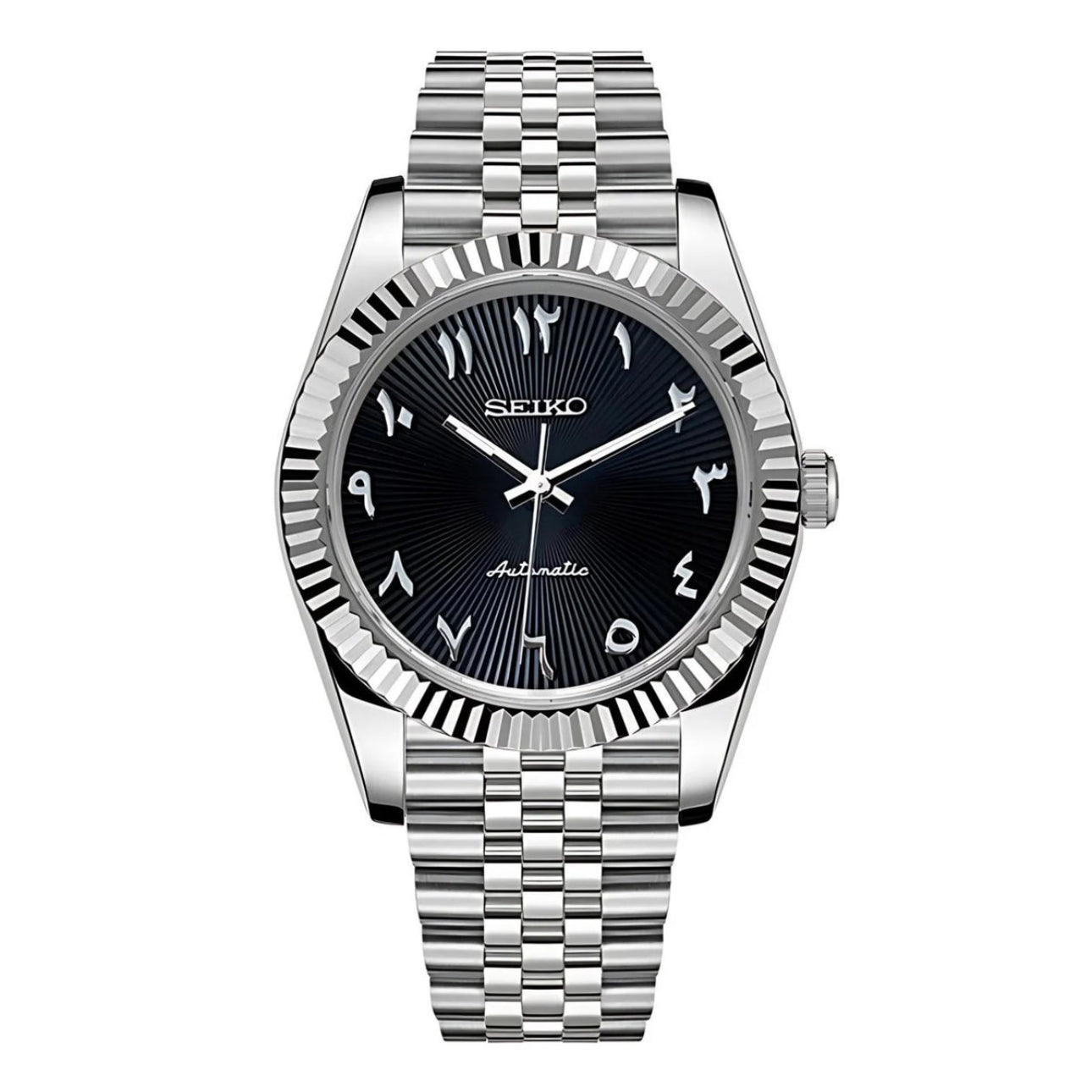 SEIKOJUST CLASSIC BLACK ARABIC