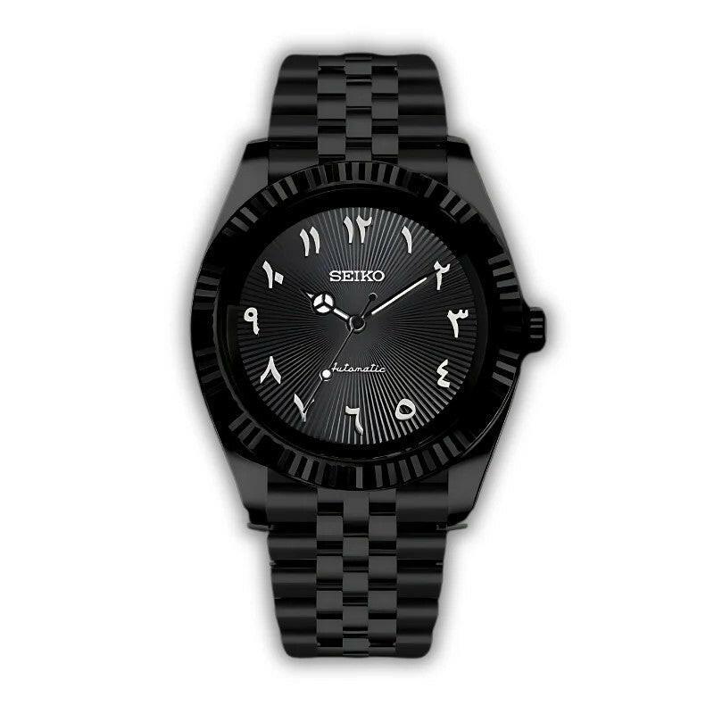 SEIKOJUST FULL BLACK ARABIC